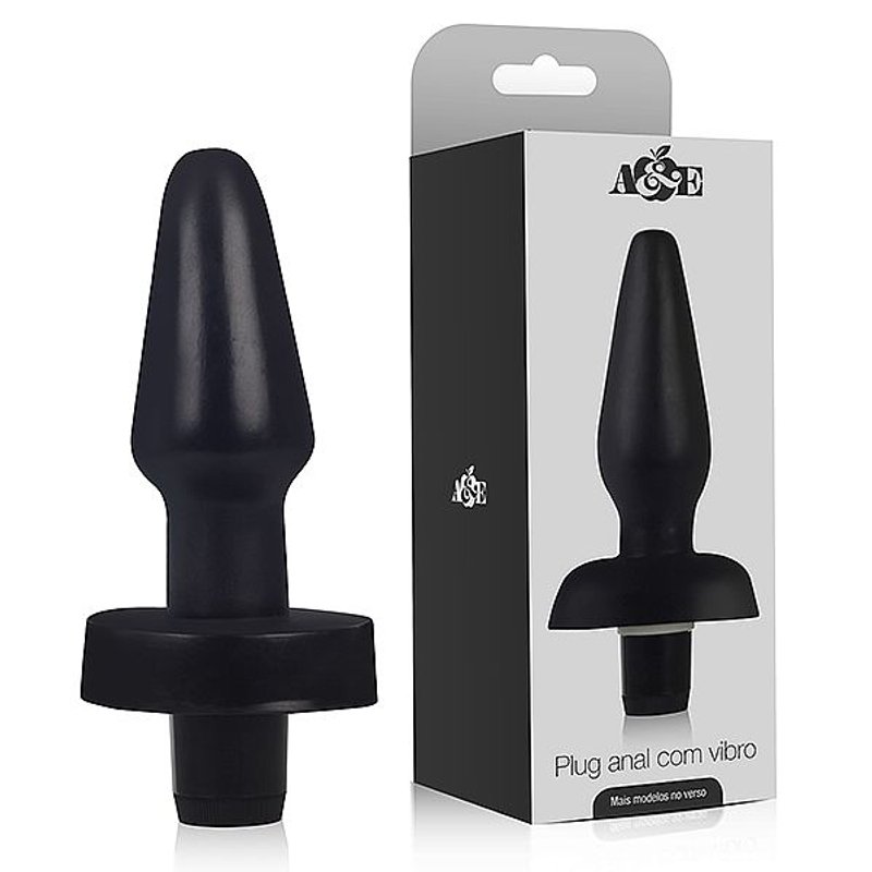 plug-anal-conico-preto-com-vibrador-12-velocidades-14-x-43-cm-894533