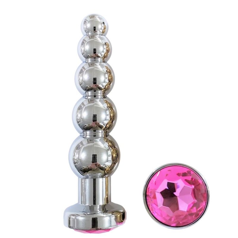 plug-anal-em-metal-plug-ball-com-pedra-rosa-14-x-33-cm-2