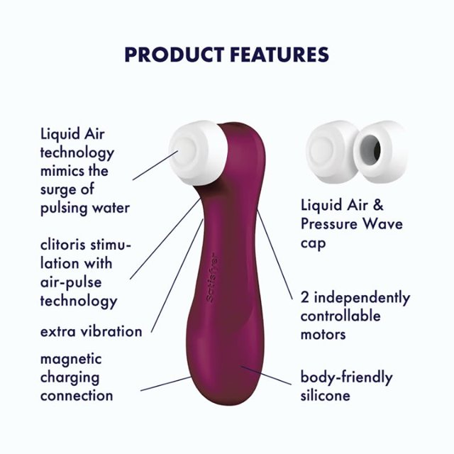 Comprar Satisfyer Pro 2 Generation 3 Red Liquid Air Hot Sex Shop 4746