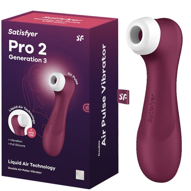 Comprar Satisfyer Pro 2 Generation 3 Red Liquid Air Hot Sex Shop 5492