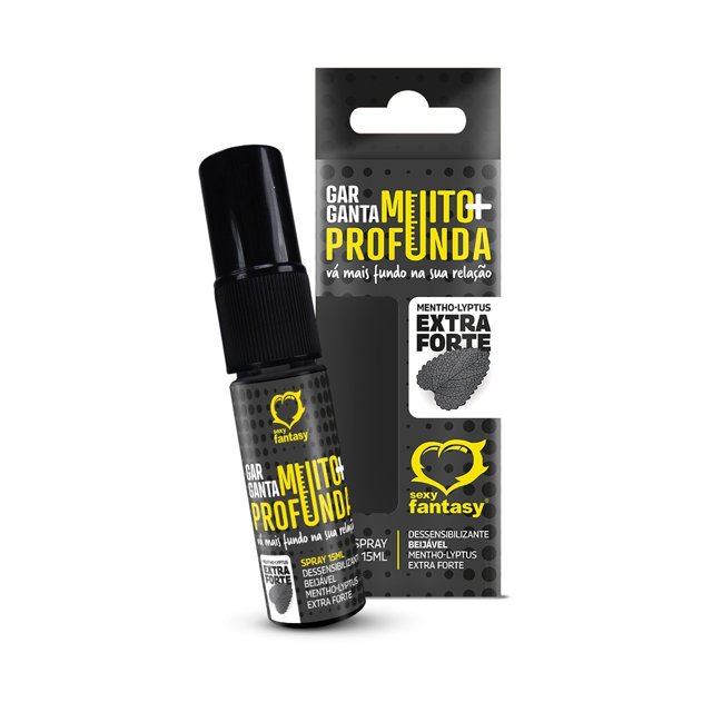 Spray Dessensibilizante Garganta Muito+ Profunda Mentho-lyptos Extra Forte 15ml
