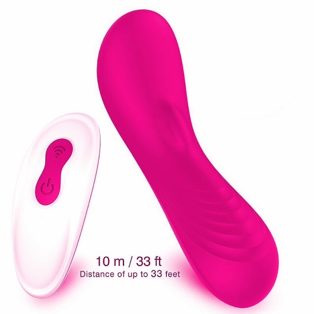 Vibrador de Calcinha Recarregável Controle Sem Fio 9 Modos Vibração