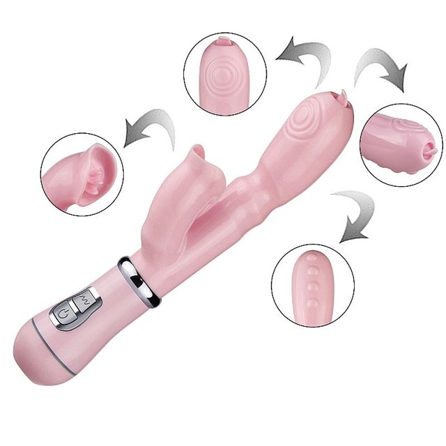 Vibrador do Ponto G e Clitóris com 12 Modos Recarregável