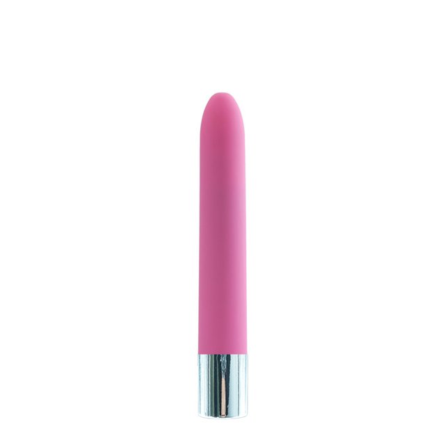 Vibrador Personal Aveludado Pink com 12 Modos Vibração 18,5 x 2,8 cm