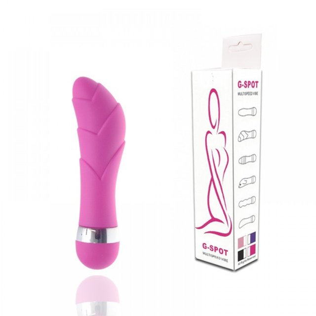 Vibrador Personal Rosa com Relevo Ondas Massageadores Soft Touch