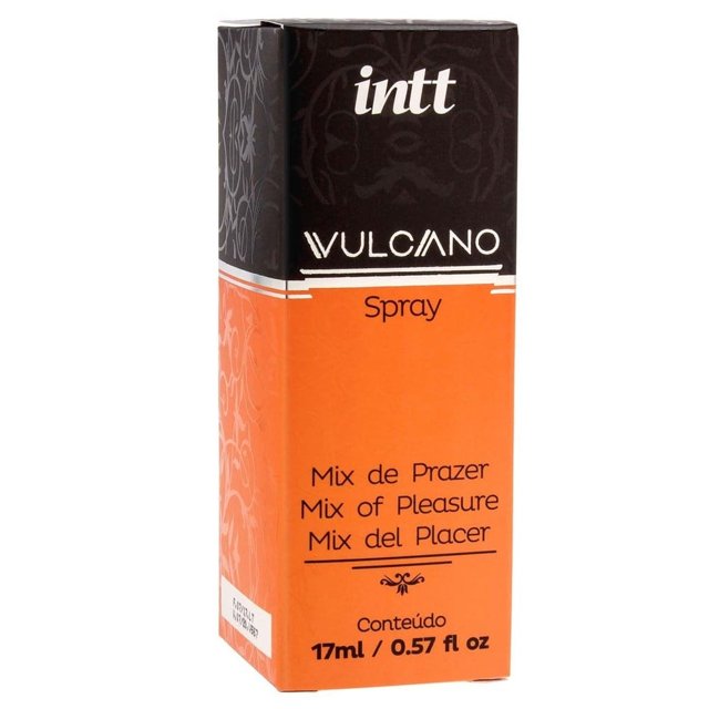 Vulcano Spray Intt 17ml Excitante Unissex Esquenta e Vibra
