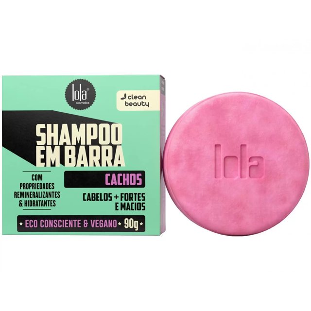Shampoo em Barra Lola Cosmetics Cachos 90g Lojas Bella Cosméticos