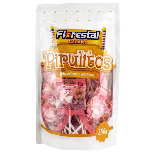 Pirulito Zollé Tutti Frutti 480g Florestal - Lupel