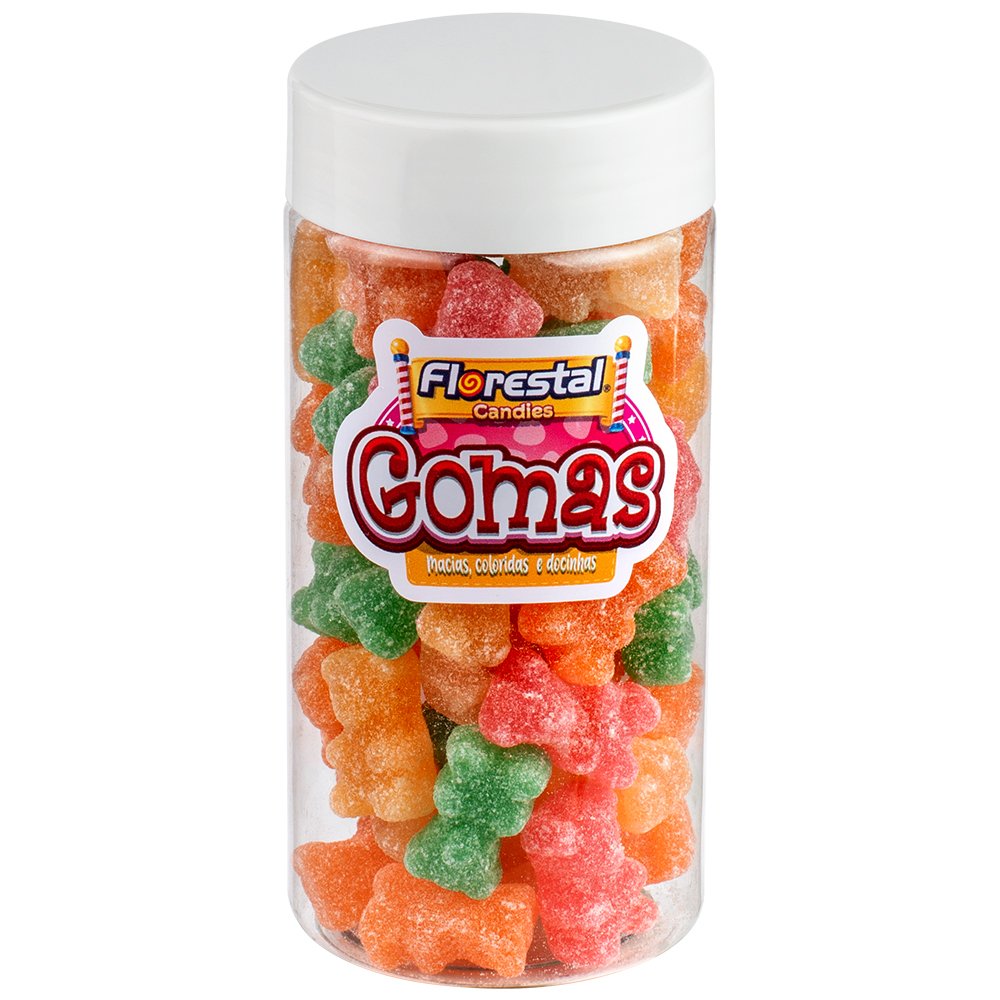 Bala de Goma Ursinho 270g | Florestal Candies