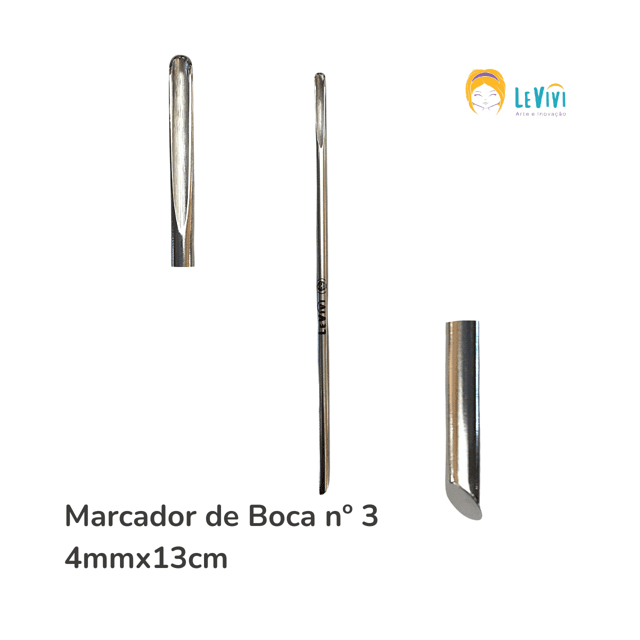 KIT IX - Marcador Prático com 4 Ferramentas (Aço Inox)