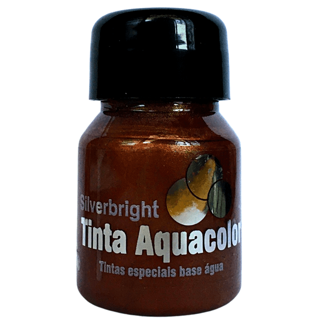 Tinta Aquacolor Metálica Silverbright (30ml)