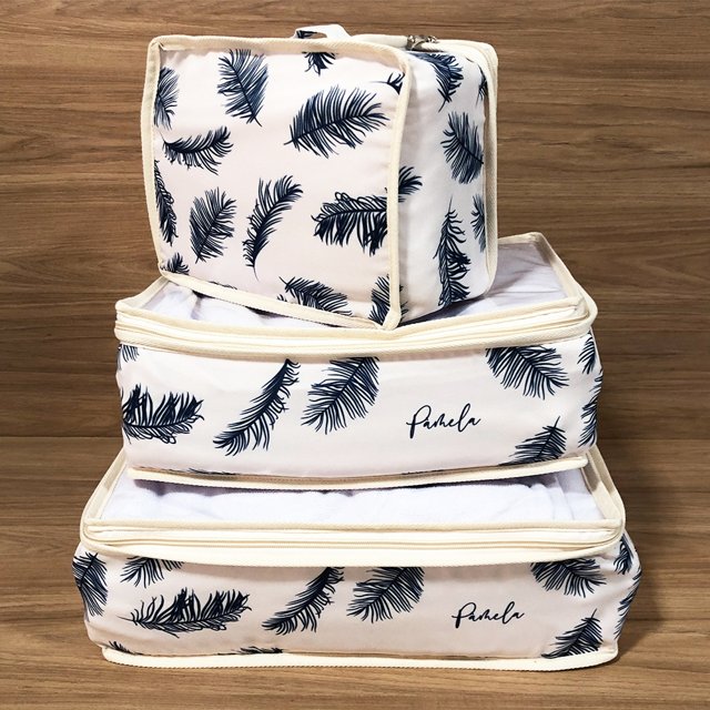 Conjunto Organizador de Mala Personalizado Freedom | Inspira ...