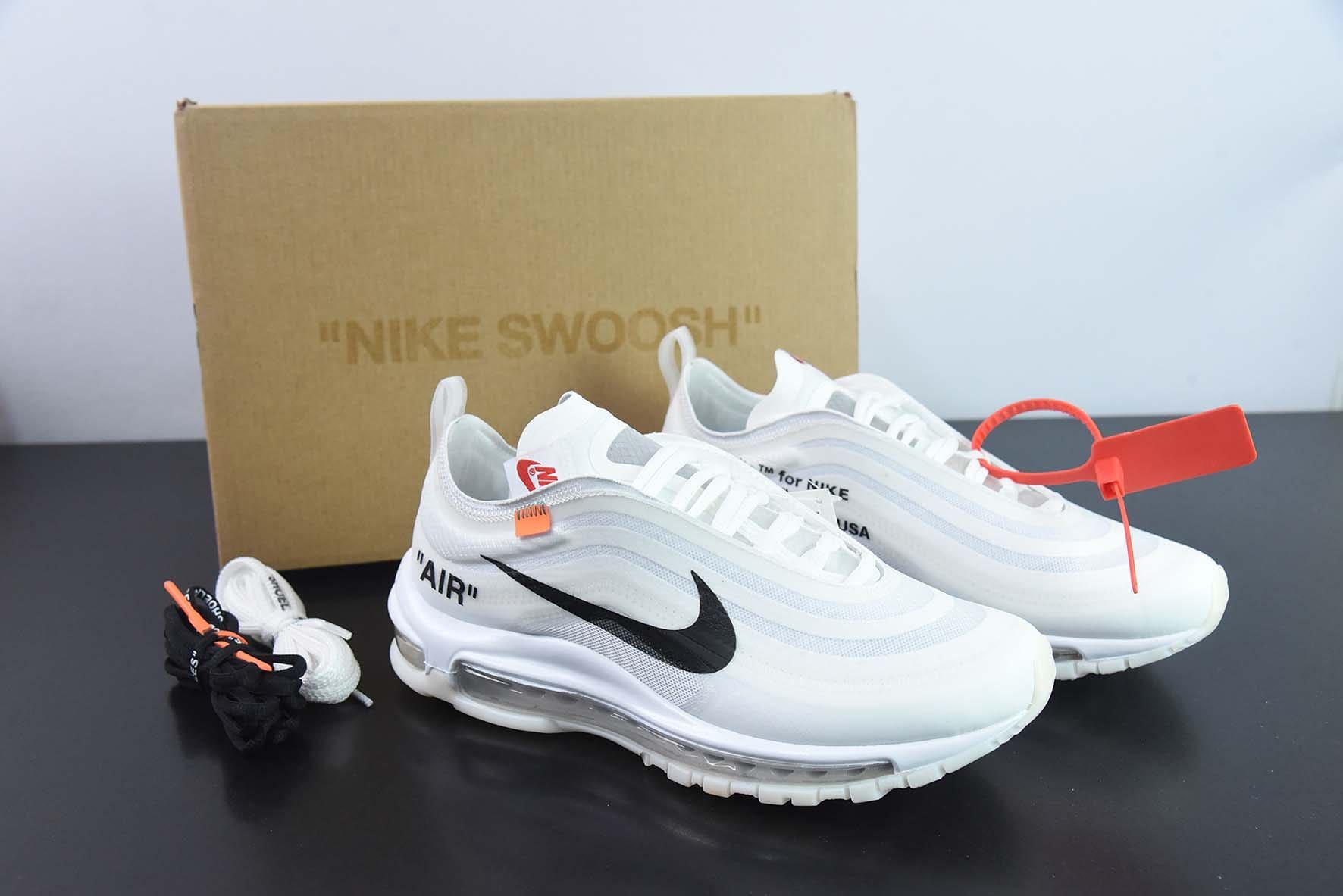 Off discount white swoosh