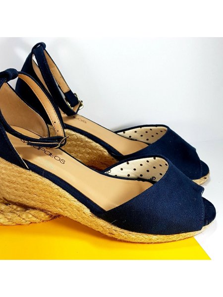 Espadrille Elisa Azul Marinho | QSapatos