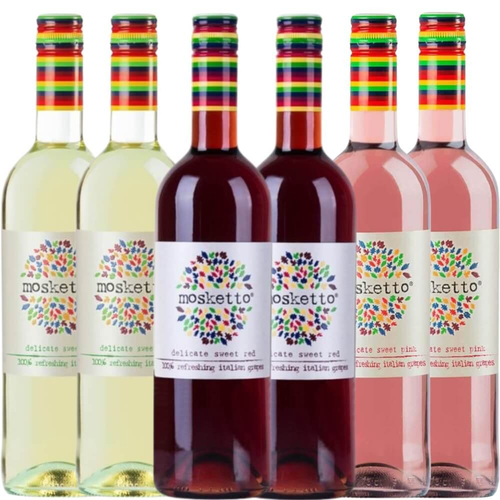 Combo Mosketto Frisante Cx 06 | Vida Vino | Vinhos Selecionados