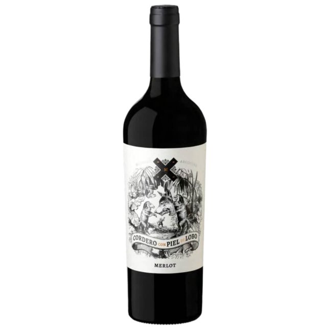 Cordero Con Piel de Lobo Merlot Vinho Tinto 750 ml
