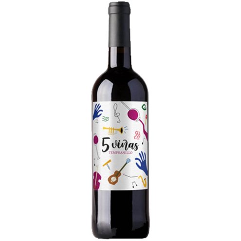vinho-5-vinhas-tempranillo-750-ml