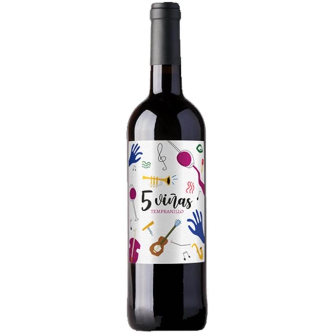 Vinho Cinco Viñas Tempranillo 750 ml
