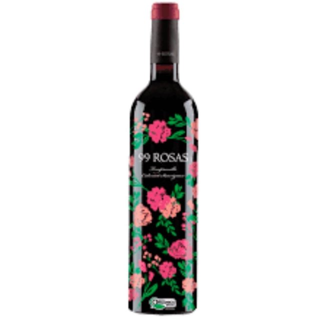 Vinho 99 Rosas Orgânico Tempranillo  Espanha 750 ml
