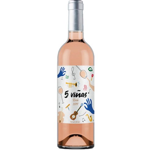 vinho-cinco-vinas-rose-750-ml