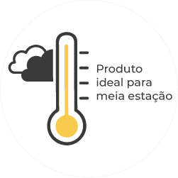 Produto ideal para meia estação