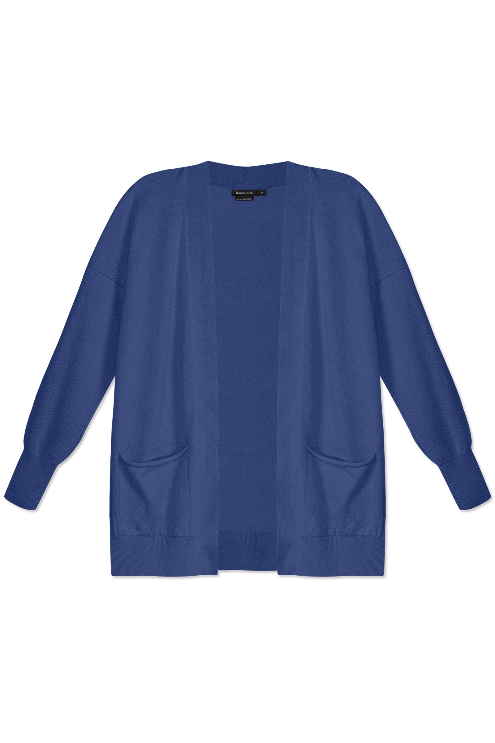 Cardigan alongado de tricô com lã e cashmere | Bonneterie | Tricôs