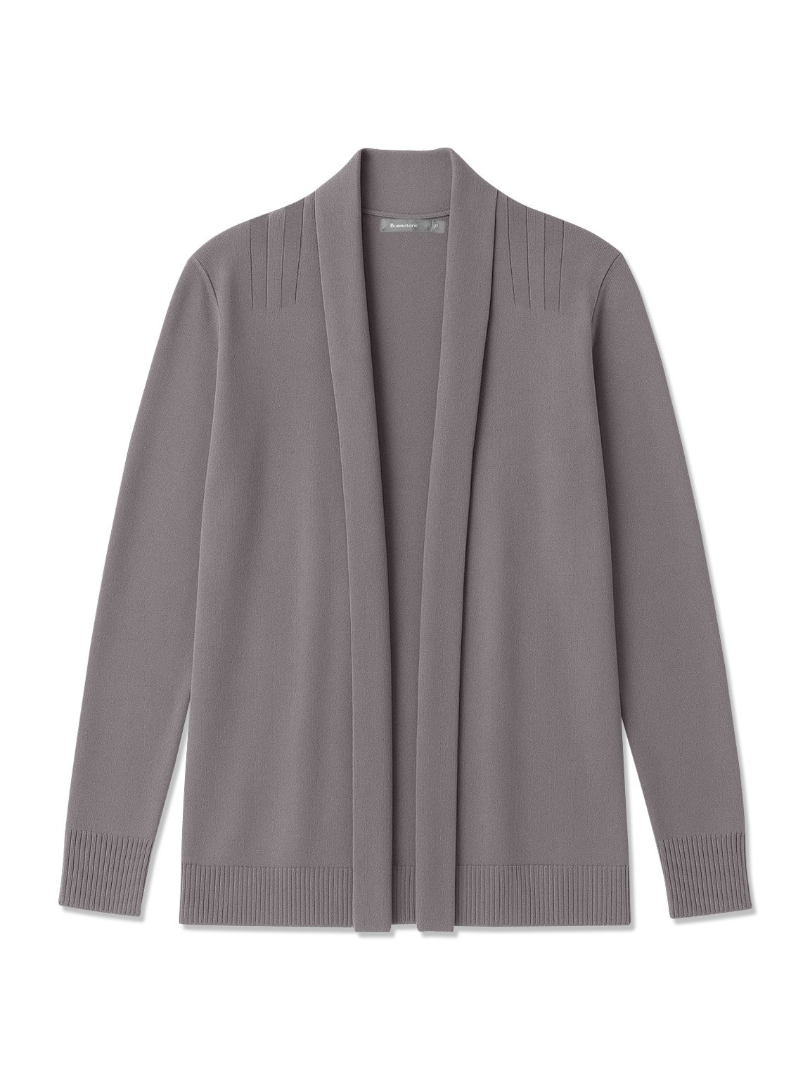 Cardigan de Tricô Minimalista em Viscose | Bonneterie | Bonneterie