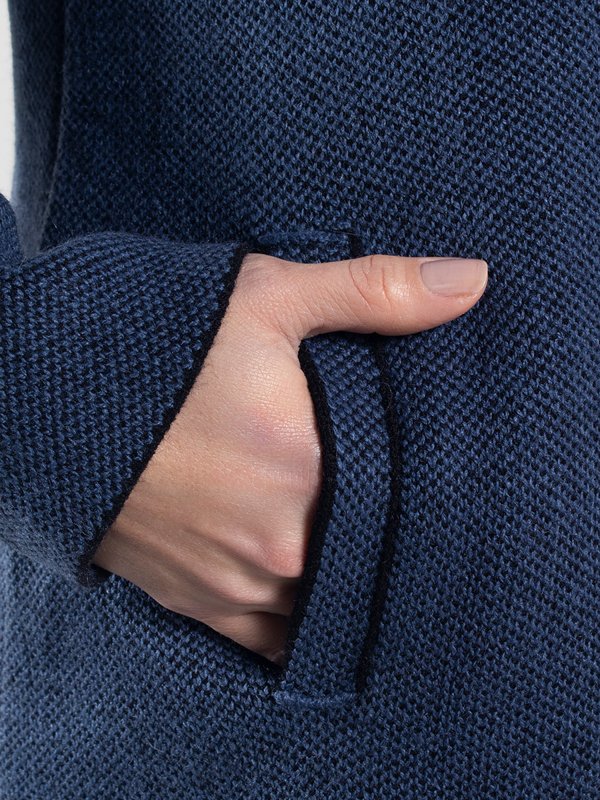 Bergfabel MOON COAT Blue Stripe Sサイズ Bergfabel MOON COAT Blue Stripe Sサイズ