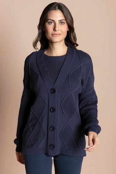 Maxi cable sale knit cardigan