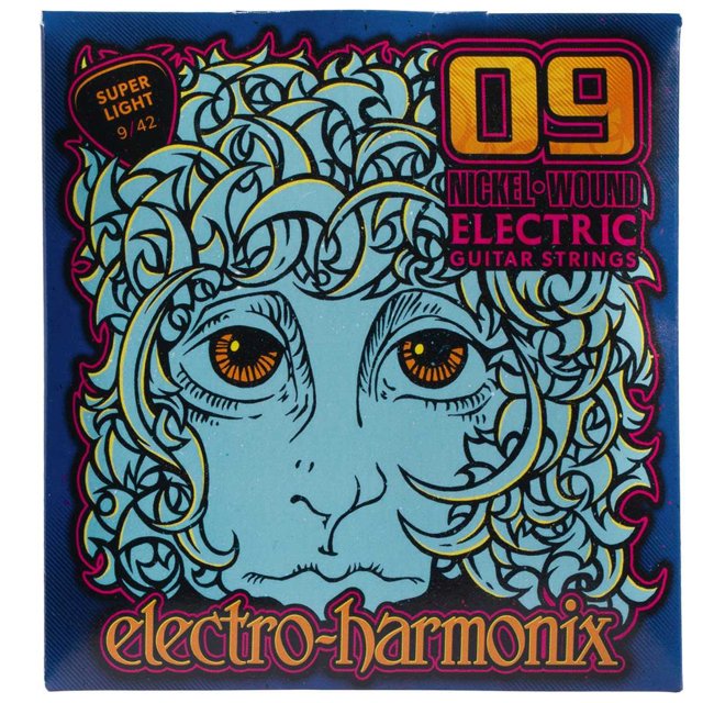 Encordoamento Para Guitarra Electro-Harmonix 009 Nickel Wound
