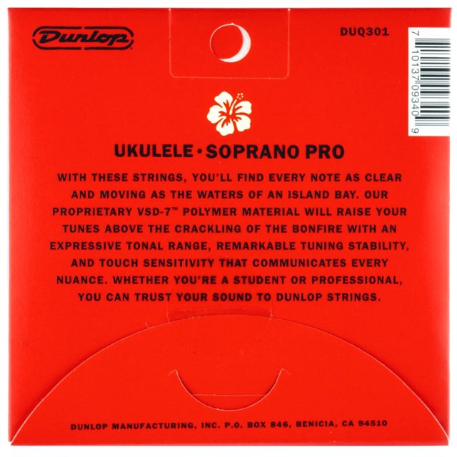 Encordoamento Para Ukulele Dunlop Soprano DUQ301