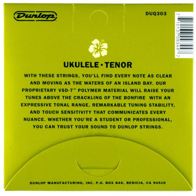 Encordoamento Para Ukulele Dunlop Tenor DUQ303