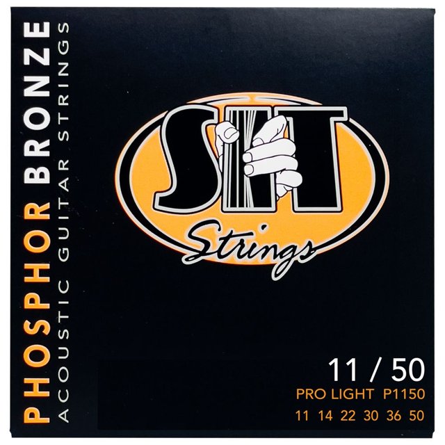 Encordoamento Para Violão Aço SIT 011 Phosphor Bronze Pro Light P1150