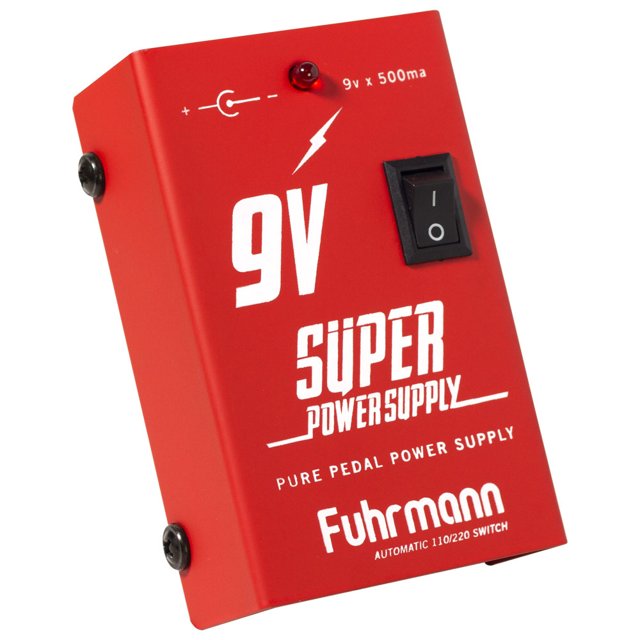 Fonte Para Pedais Fuhrmann Power Supply 9V P4 500MA FT500A