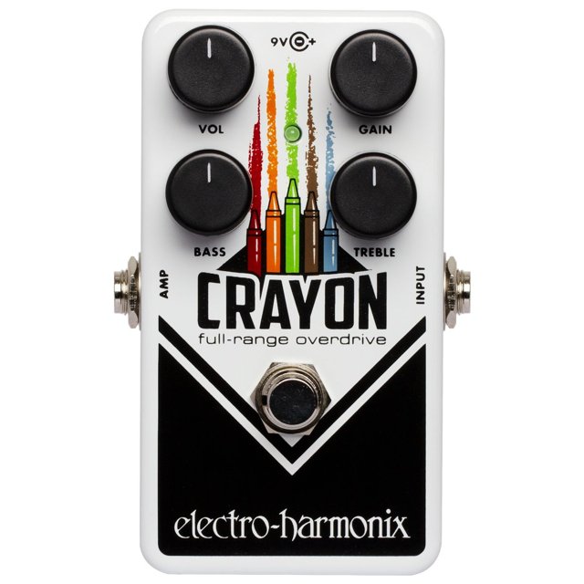 Pedal de Efeito Para Guitarra Electro-Harmonix Crayon Overdrive
