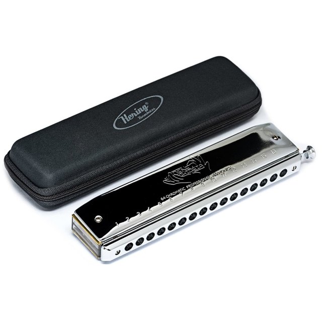 Gaita Hering Cromática Benevides Chireia 64 C Dó 5664C Com Case