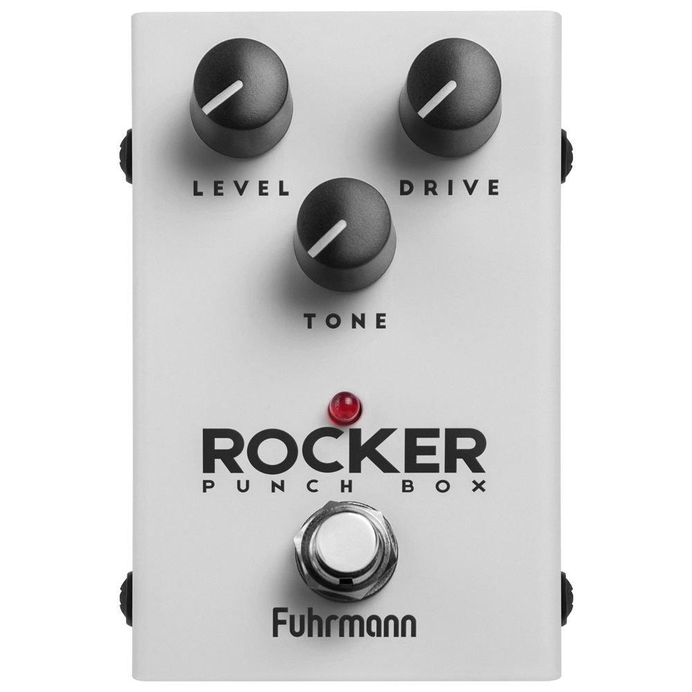 Pedal De Efeito Para Guitarra Fuhrmann Rocker Punch Box Overdrive PB20