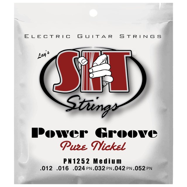 Encordoamento Para Guitarra SIT 012 Power Groove Medium PN1252