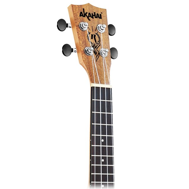 Ukulele Akahai Ronsani AKPS-21E Soprano Elétrico Spruce Pineapple