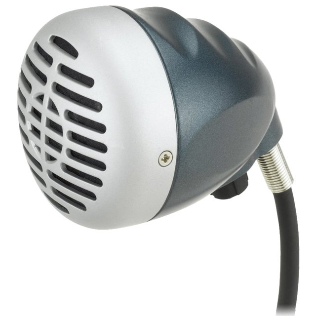 Microfone Para Gaita Superlux Dinâmico Com Controle Volume D112C
