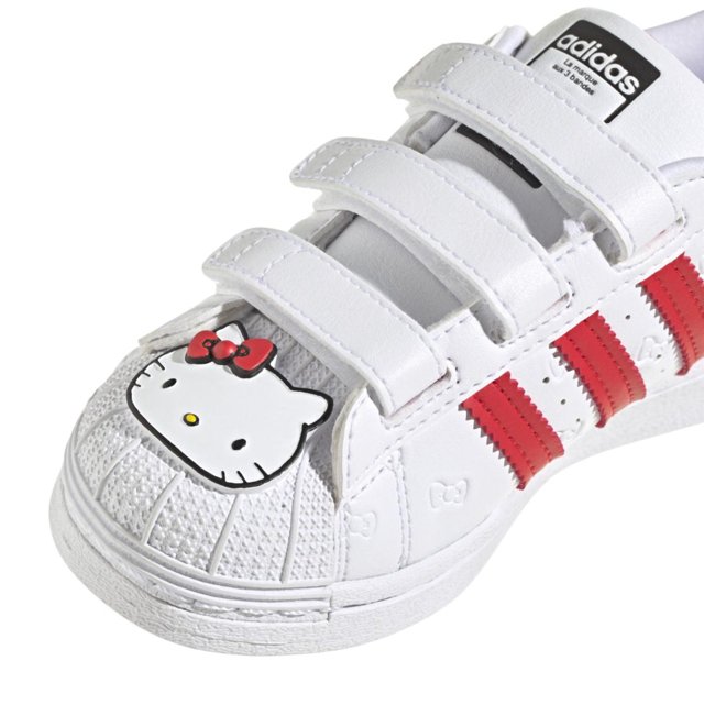 Tênis Adidas Originals Infantil Superstar Cf Hello Kitty Branco - Compre  Agora