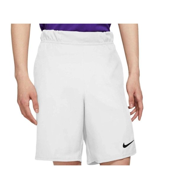 Shorts Nike Court Dry Victory 9IN Preto e Branco 