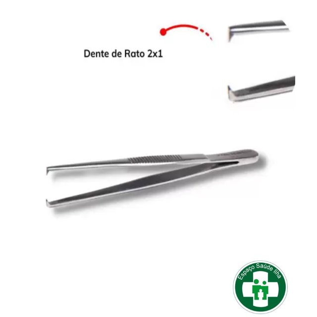 Pinca Dissec.Anat. Dente Rato RT 14,5cm Professional | Espaço Saúde ...
