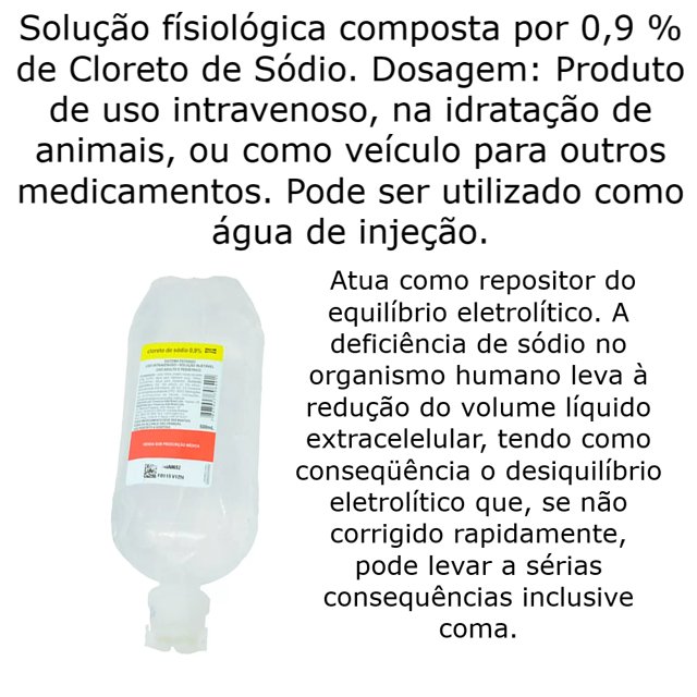 Soro Fisiologico 0,9% Sis/Fech 500 ml FRESENIUS | Espaço Saúde Material ...