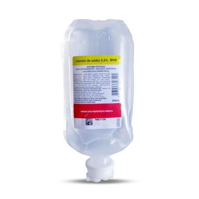 SORO FISIOLOGICO 0,9% 500ML S/F KAPIPAC (FRESE) — imagem 1