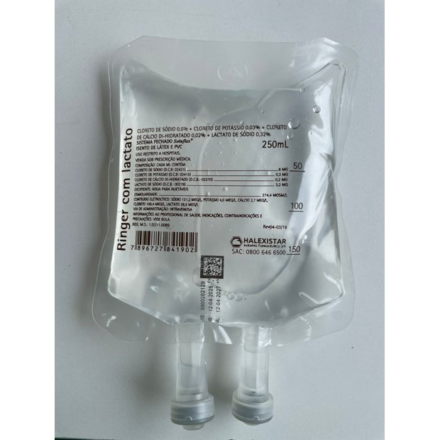 Neumaler Ringer Soro Ringer SEM Lactato 250ml bolsa Helexistar | Espaço Saúde Material ...