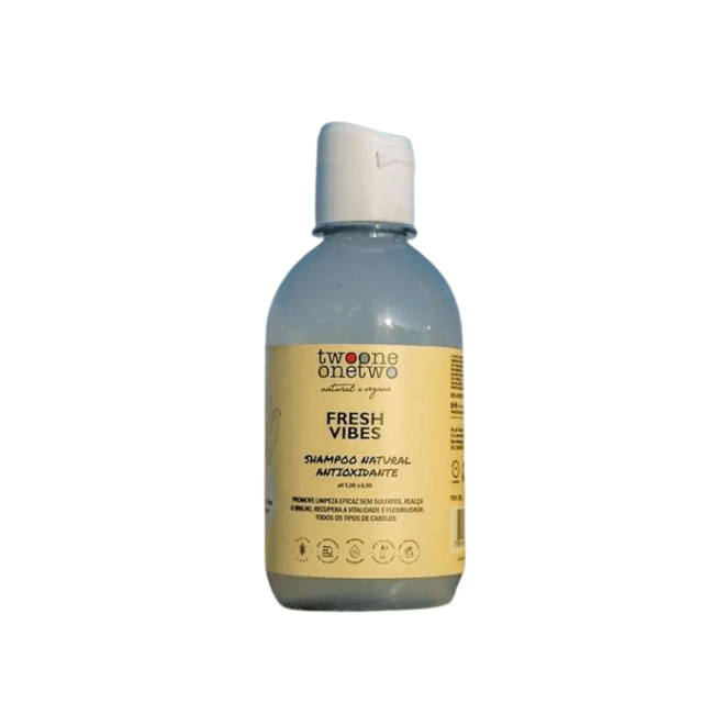 Shampoo Natural Fresh Vibes Abacaxi Todos os tipos de cabelos Twoone Onetwo Natural Vegana