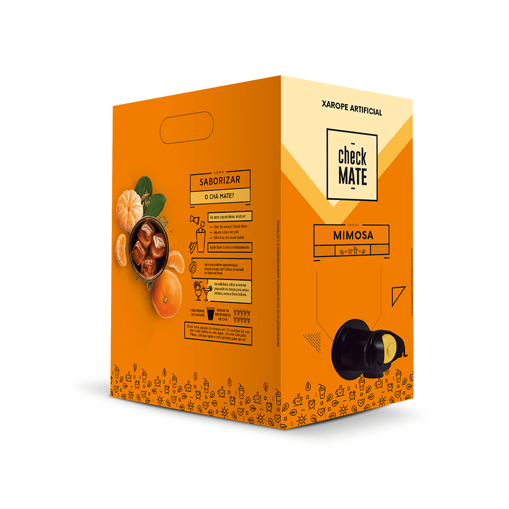 Xarope Artificial Sabor Mimosa 3L | Check Mate Brasil