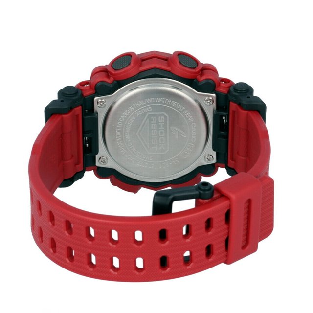 g shock protection vermelho