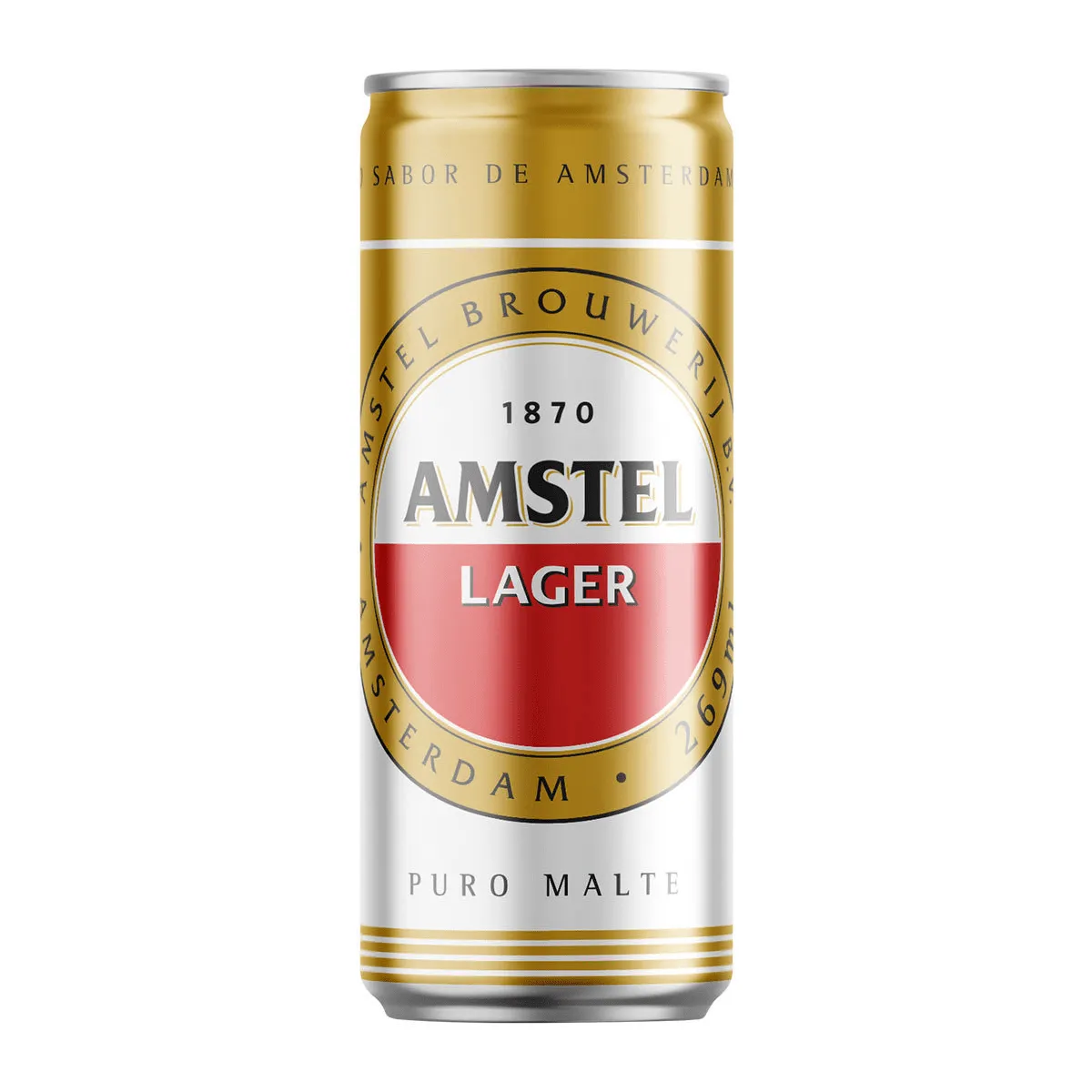 Cerveja Amstel Pilsen Lager 269ml